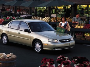 A new report suggests GM has fielded complaints about defective ignition switches as far back as 1997, almost immediately after the Chevy Malibu of that year (pictured) hit production