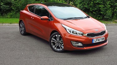 The 2014 Kia Pro_cee'd SE will win you over with its downright incredible diesel fuel economy.