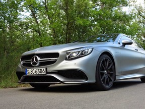The 2015 Mercedes-Benz S 63 AMG Coupe.
