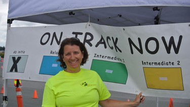 Since around 2010, Nancy Joyce has been providing riders a "no walls" type of track for riders who want to continually learn.