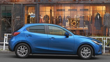 The Mazda CX-3 crossover will be based on the all-new Mazda2 hatchback, pictured here.