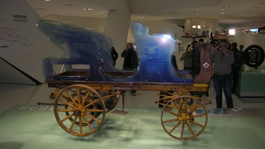 The gasoline-electric Porsche P1 was built in 1897 and was the second hybrid automobile ever produced.