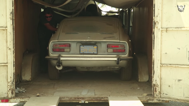 240Z found in horse trailer