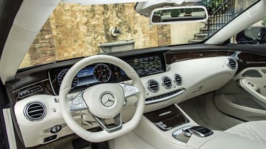 The Mercedes-Benz S 500 Coupe.