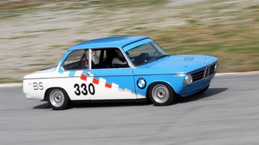 A BMW 1600 at the 2014 British Columbia Historic Motor Races.