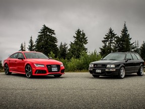 Legends? The Audi RS2 and RS7 come full-circle.