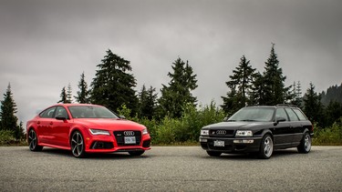 Legends? The Audi RS2 and RS7 come full-circle.