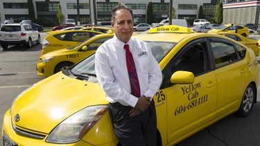 Yellow Cab president Kulwant Sahota’s very own Toyota Prius cab serves as a technological test bed for the forward-thinking company.