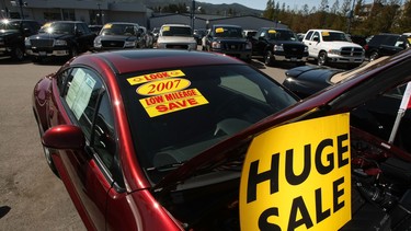 Used cars are seeing a rebound.