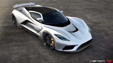 The Hennessy Venom F5 is predicted to have 1,400 horsepower.