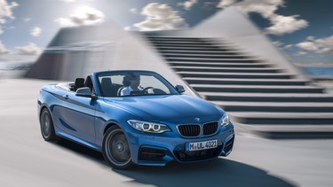 The 2015 BMW M235i Convertible.