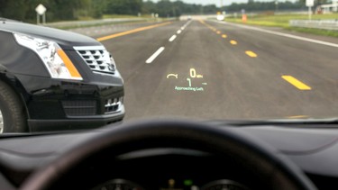 GM's V2V communication enables cars to "talk" to each other by sending and receivng basic information, such as speed and direction of travel as they approach.