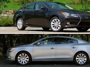 Which entry-level luxury sedan does it better? The Lexus ES or Buick LaCrosse?