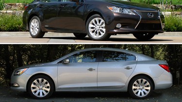 Which entry-level luxury sedan does it better? The Lexus ES or Buick LaCrosse?