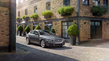 The 2016 Jaguar XE.