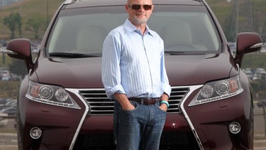 Brad Lindeburgh with the 2015 Lexus RX350.