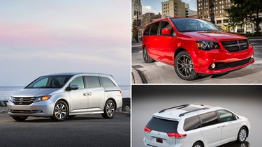 Should the Wilkinsons opt for the Honda Odyssey, Dodge Grand Caravan or Toyota Sienna?