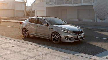 The 2015 Kia Optima T-Hybrid is a "mild" diesel-electric hybrid.