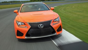 2015 Lexus RC F.