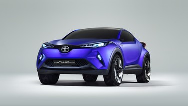 The Toyota C-HR hybrid concept