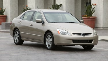 The 2003-2004 Honda Accord is among the vehicles affected by Takata's widespread airbag recall.