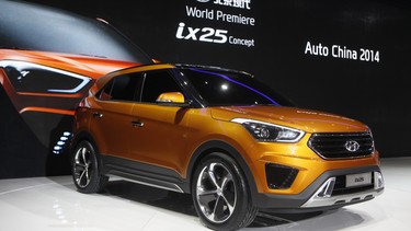 The Hyundai ix25.