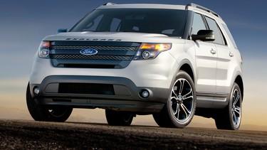 Ford's current Explorer (pictured) received a refresh at this year's L.A. Auto Show.