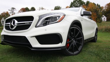 2015 Mercedes-Benz GLA.