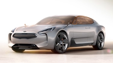 The Kia GT Concept from the 2011 Frankfurt Motor Show.