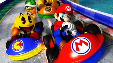 Autonomous cars would be more fun if we could turn our commute into a Mario Kart game.