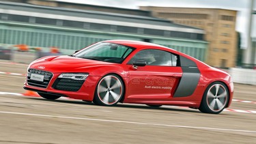 Audi never sold the current R8 e-tron (pictured), but that might change with the upcoming generation.