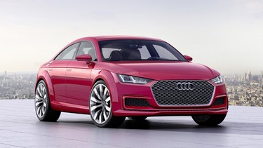 The Audi TT Sportback concept.