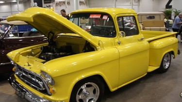 This classic Chevy pickup is powered by a modern Vortec 5.3 V8.