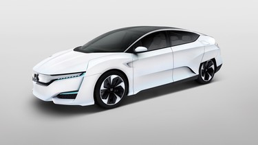 Honda's hydrogen-powered FCV sedan.