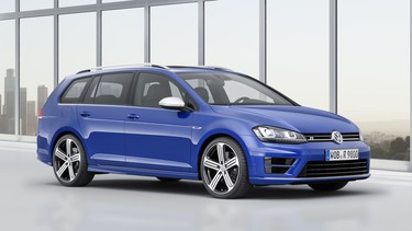 The Volkswagen Golf R Wagon.