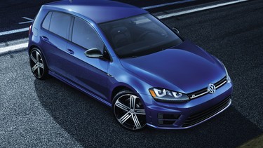 The 2015 Volkswagen Golf R.