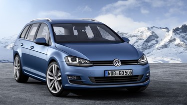 We'll see an all-wheel-drive variant of the Volkswagen Golf Wagon next year.