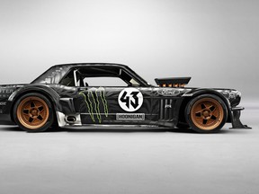 Ken Block's 1965 Ford Mustang Fastback, known as the Hoonicorn RTR.