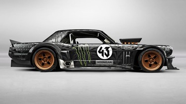 Ken Block's 1965 Ford Mustang Fastback, known as the Hoonicorn RTR.