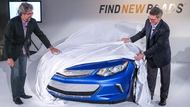 The 2016 Chevrolet Volt.