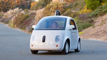 Google's second version of its self-driving car includes more features and is just as cute as before.