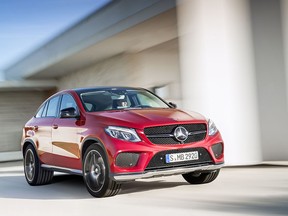 The Mercedes-Benz GLE Coupe.