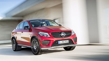 The Mercedes-Benz GLE Coupe.