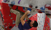 Andrew McBurney, owner of Boulderz Climbing Centre.