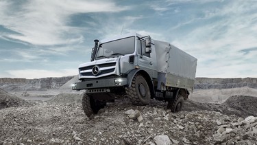 The Unimog was originally built for farmers, but today it has many more uses.