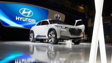 Hyundai Intrado concept at the Montreal International Auto Show.