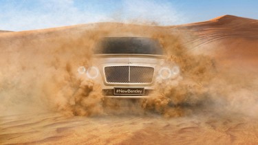 Bentley's upcoming SUV will be called the Bentayga.