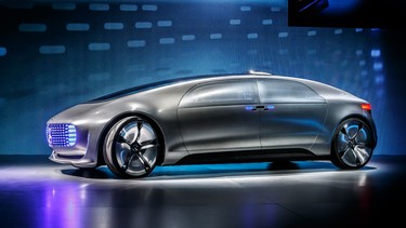 Mercedes-Benz envisions its F 015 Luxury in Motion concept to be on the road as early as 2030.