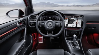 Volkswagen's Golf R Touch concept.