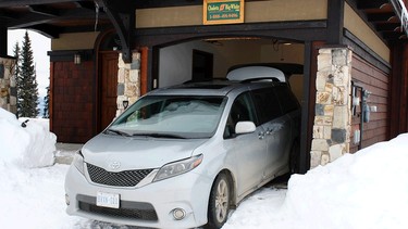 The Toyota Sienna, above, is one of the better ski vehicles on the market. Check out Driving editor Andrew McCredie’s review next Friday of taking a 2015 Sienna on a family ski trip to Big White.